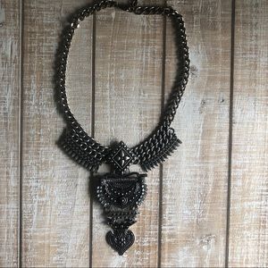 BaubleBar Jewelry - SUGARFIX by BAUBLEBAR Silver Statement Necklace BaubleBar Jewelry - SUGARFIX by BAUBLEBAR Silver Statement Necklace